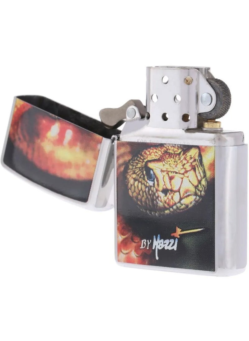 Zippo Zippo Mazzi Snake Windproof Lighter 24446-200 (Multicolored)  - Image 3