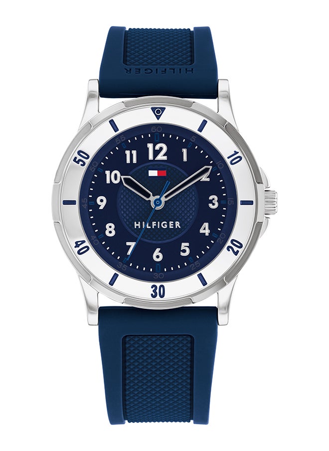 TOMMY HILFIGER - Unisex Analog Round Shape Silicone Wrist Watch 1720040 - 34 Mm - Image 1