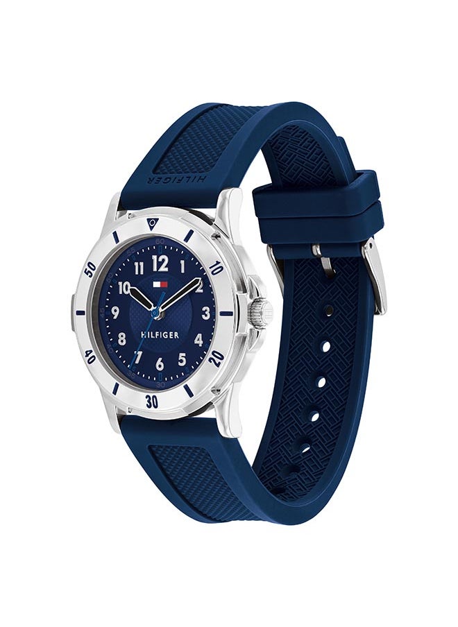 TOMMY HILFIGER - Unisex Analog Round Shape Silicone Wrist Watch 1720040 - 34 Mm - Image 1