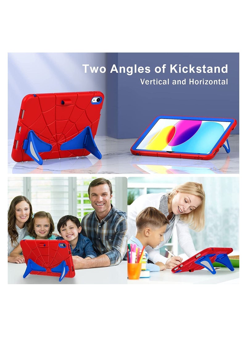 VKL iPad 10th Generation Case 10.9 2022,ipad 11 inch (A16) 2025 New Gen for Kids Inch Shockproof Protective Cover with Pencil Holder Shoulder Strap Kickstand Children - Image 4