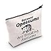 LEVLO Funny Opossums Lovers Gifts Because Opossums Are Freaking Awesome Makeup Bags Opossums Themed Travel - Image 2