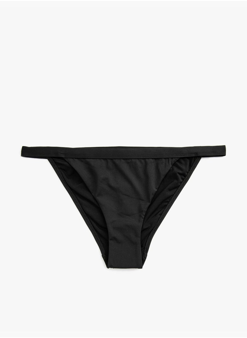 KOTON Basic Slip Bikini Bottom  - Image 1