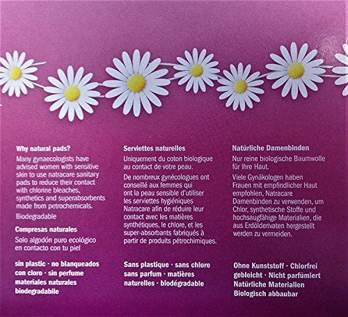 NATRACARE Cool Comfort Pads and Shields Ultra Extra Pads Normal with Wings, 12 Count by Natracare (Pack of 3) - Image 2