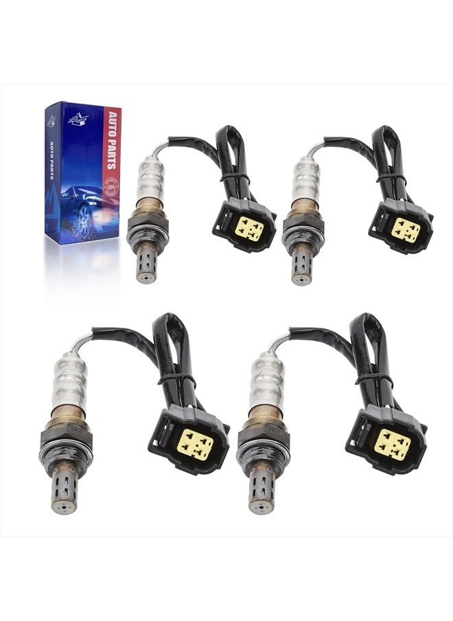 JOYOMSTW O2 Oxygen Sensor Downstream Upstream 56028994AA Replacement for Chry 300 Dodge Jeep Volkswagen RAM OE 56029049AA, 56041698AA, 56044627AA, 56044652AA Set of 4  - Image 1