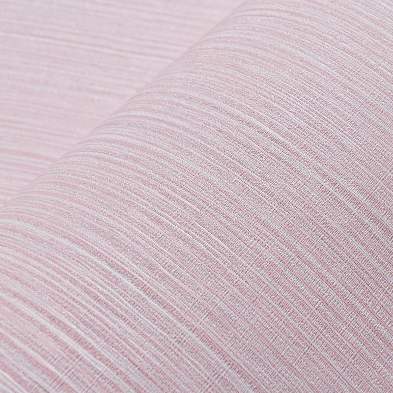 Haimin Grasscloth Wallpaper Textured 24in X 393in Fabric Contact Paper Pink Wall Paper Textured Linen Peel and Stick Self-Adhesive Thick Vinyl Embossed Film Wallpaper (Pink) - Image 5