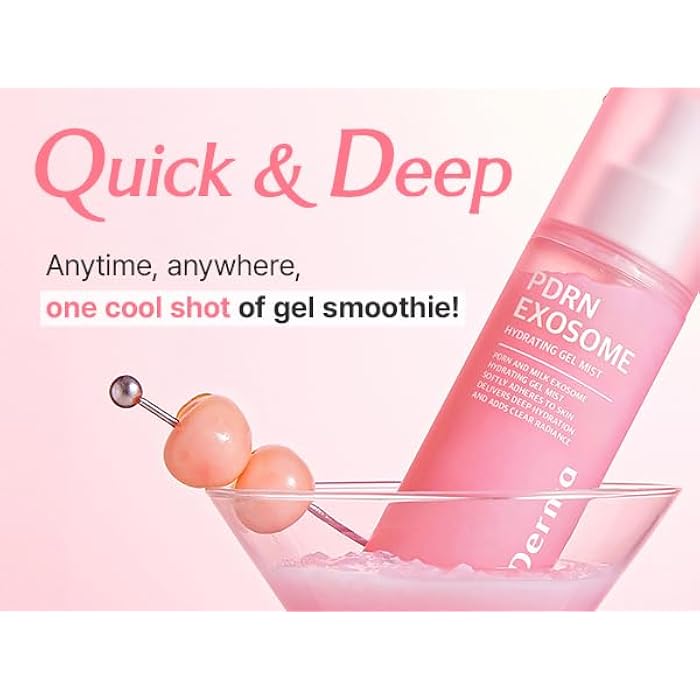 WELLDERMA PDRN Exosome Gel Mist, 100ml / 3.38 fl.oz – Hydrating & Soothing Hydrogel Face Mist with Collagen, Peptides, Hyaluronic Acid, and Botanical Extracts for Daily Skincare - Image 2