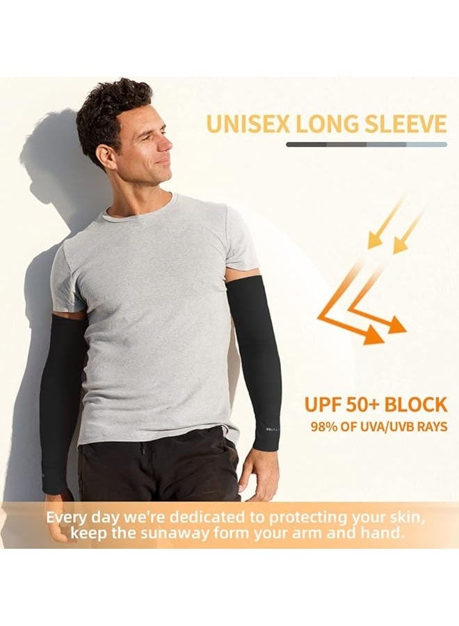 Protection Compression Arm Sleeves for Men & Women-Tattoo Cover Up Cooling Elbow Sleeve - Image 4