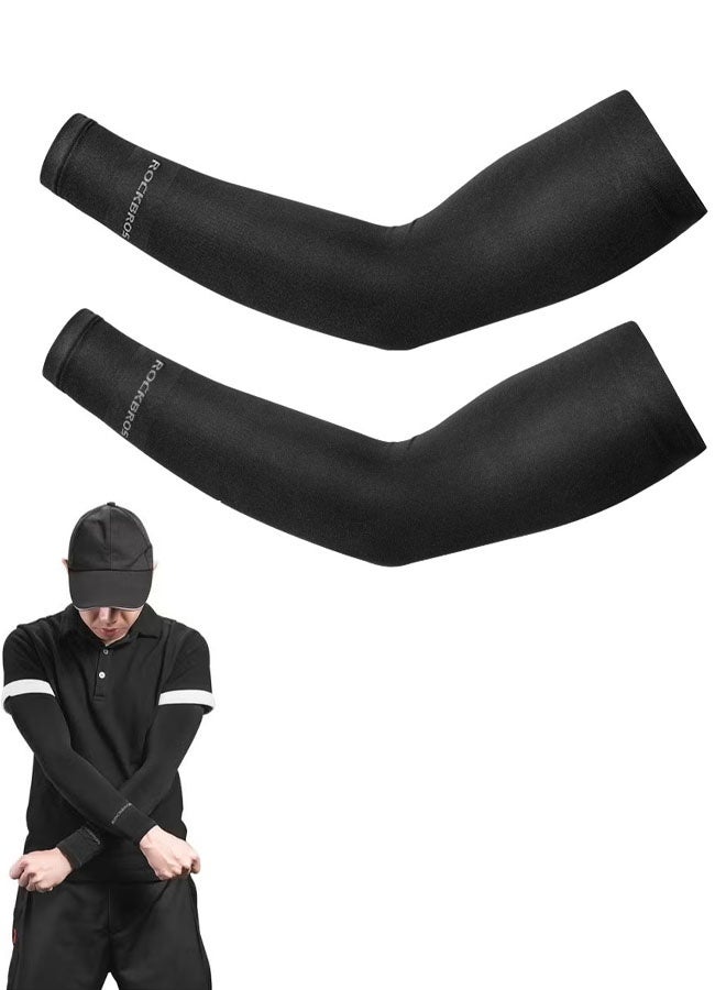 Protection Compression Arm Sleeves for Men & Women-Tattoo Cover Up Cooling Elbow Sleeve - Image 1