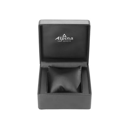 Alpina Men's Alpiner Swiss Automatic 3-Hand Stainless Steel Case with Brown Leather Strap Watch, Bi-Directional Bezel, Sunray Line Grey Dial (Model: AL-525G5AQ6) - Image 3