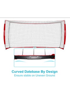 LIMOS Portable Soccer Goal Net with Metal Base for Backyard for all ages  - Image 4