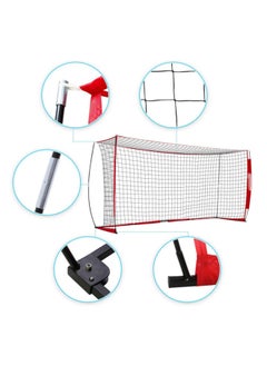 LIMOS Portable Soccer Goal Net with Metal Base for Backyard for all ages  - Image 3