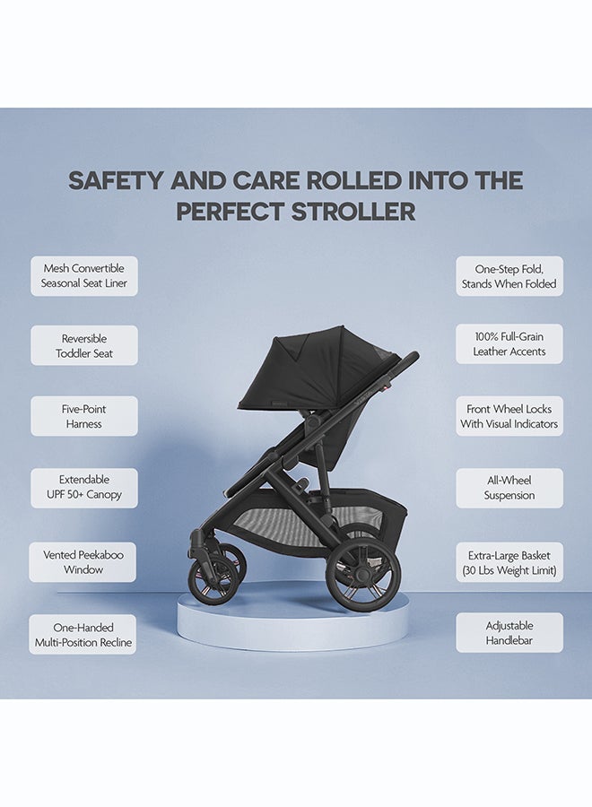 UPPAbaby Vista V3 Stroller Jake Charcoal - Image 3