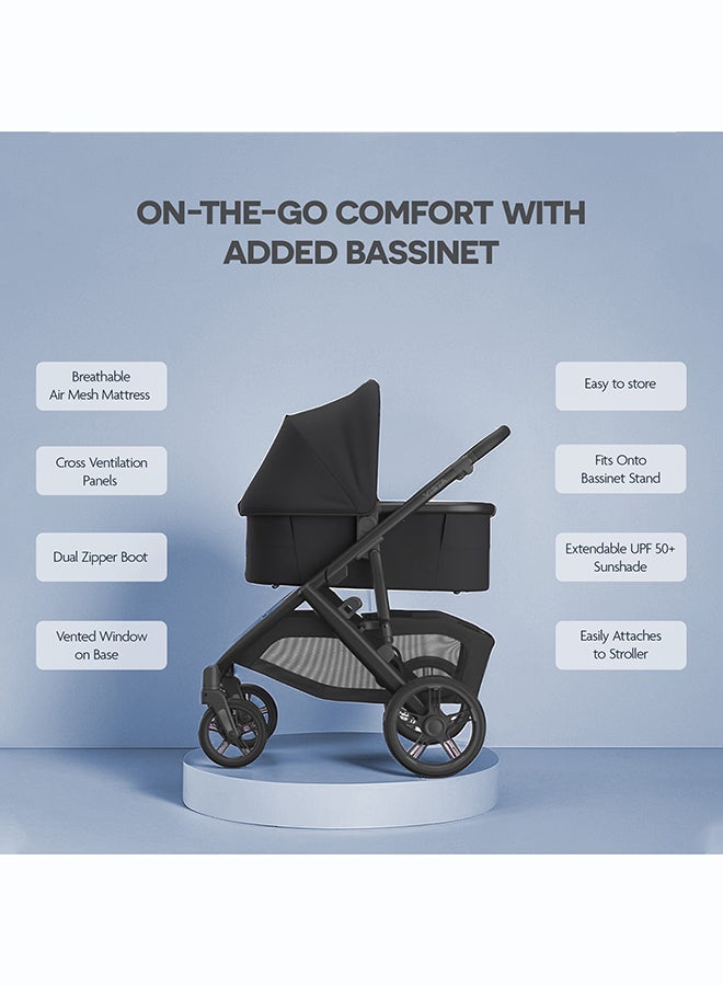 UPPAbaby Vista V3 Stroller Jake Charcoal - Image 4