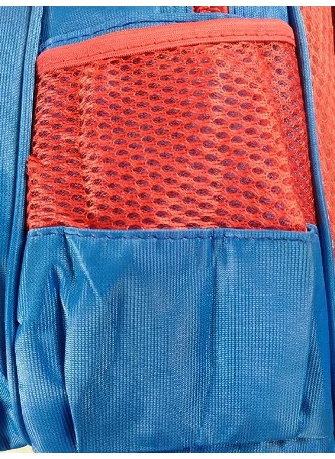 Generic School backpack, 3 zippers, for boys, 18 inches, 3D graphics, lifelike, super hero  - Image 5