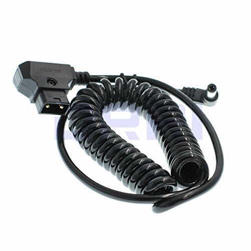 DRRI D-Tap to DC 5.5x2.5mm Coiled Cable for Blackmagic Cinema Camera/Blackmagic Video Assist/Shogun Monitor - Image 4