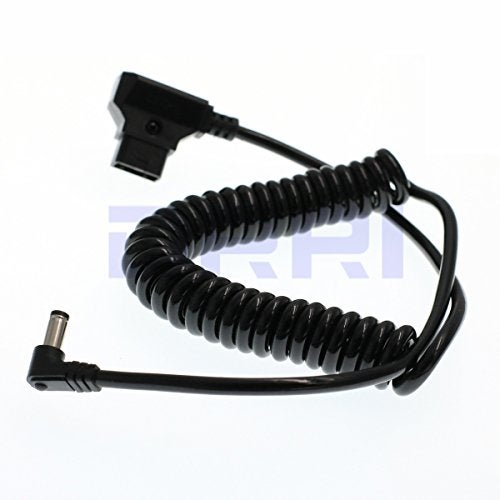 DRRI D-Tap to DC 5.5x2.5mm Coiled Cable for Blackmagic Cinema Camera/Blackmagic Video Assist/Shogun Monitor - Image 3
