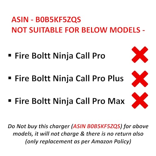 iTronix Charging Cable ONLY Compatible for Fire-Boltt Ninja 3 / Ninja 3 Plus/Ninja/Ninja Pro/Ninja Pro Max/Ninja Call 2 Smartwatches, NOT Suitable for Any Other Models - Image 3