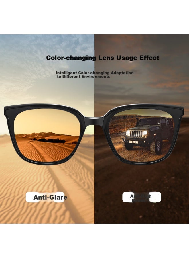 Caponi Photochromic Polarized Gm Sungl For Men And Women, Day And Night Use, Driving-specific Gl, Uv Protection, Sun Protectio - Image 2