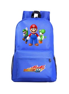Mario Printed Cartoon Youth Large Capacity Men's and Women's Shoulders 