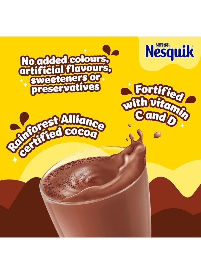 Nestle Nesquik Chocolate Flavored Milk Shake Mix 300g - Image 4