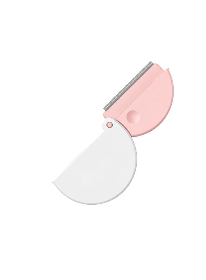 Wins Town Foldable Round Eyebrow Razor, Portable Facial Shaver for Eyebrow, Lip Hair & Face Fine Hairs, Safe Gentle Face Hair Trimmer for Daily Facial Grooming - Image 1