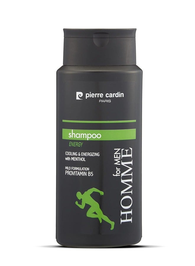 pierre cardin Men Shampoo Energy 400ml - Image 1