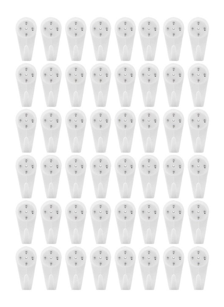 MARGOUN 48 Pack For Concrete Wall Hanging Hooks with Invisible Nails Small  - Image 2