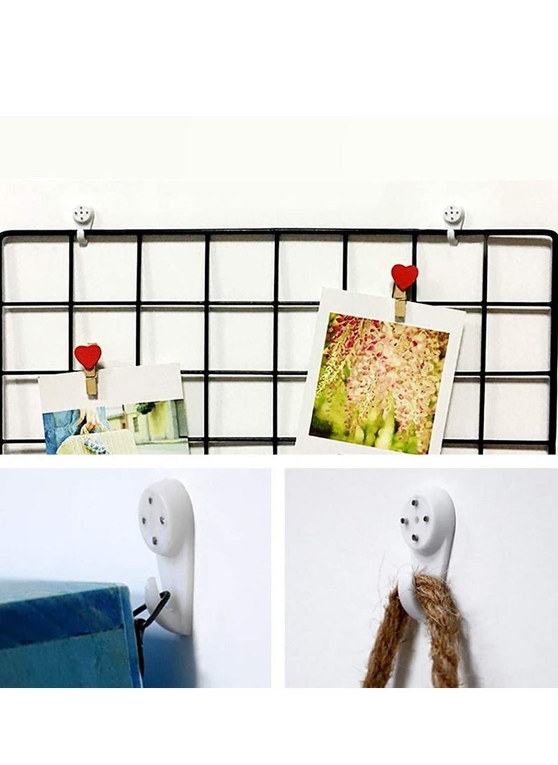 MARGOUN 48 Pack For Concrete Wall Hanging Hooks with Invisible Nails Small  - Image 4