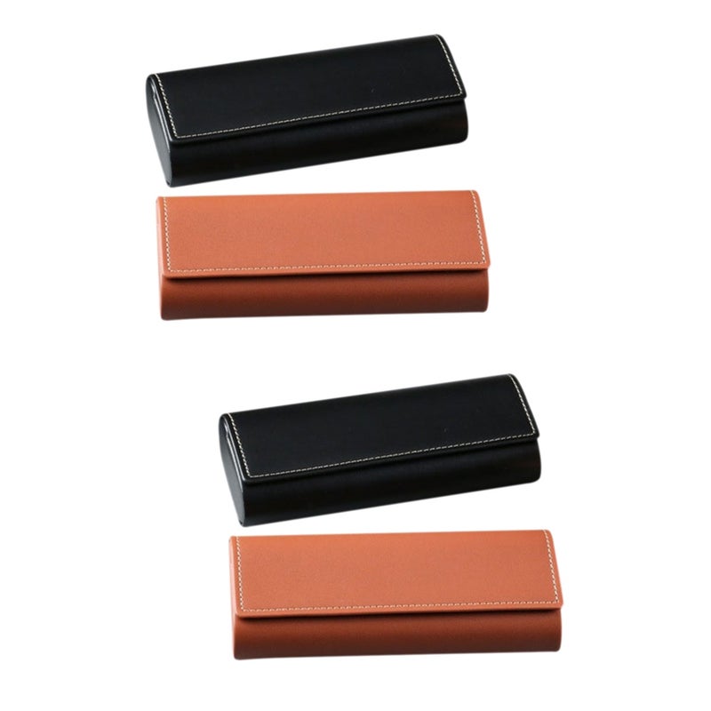 4 pcs Glasses Cases Portable Eyeglasses Holder Anti-scratch Sunglasses Box - Image 1