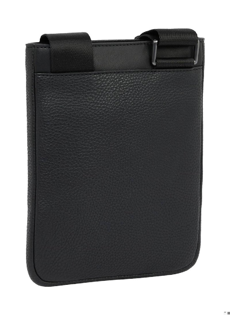 TOMMY HILFIGER Men's Th Business Small Crossover Bag, Black - faux leather  - Image 4