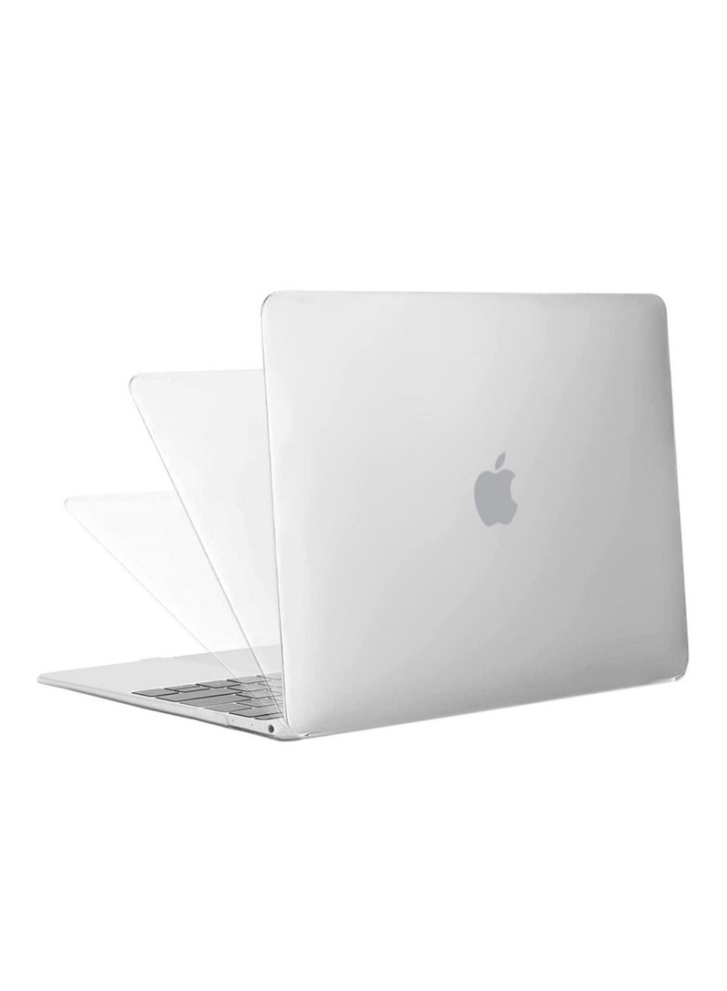AMM Compatible with Mac Book New Pro 13 inch Case 2018/2017/2016 Model A1988 A1708 (Non Touch Bar) Ultra Slim Plastic Hard Shell Case with US Layout Skin Keyboard Cover White - Image 4