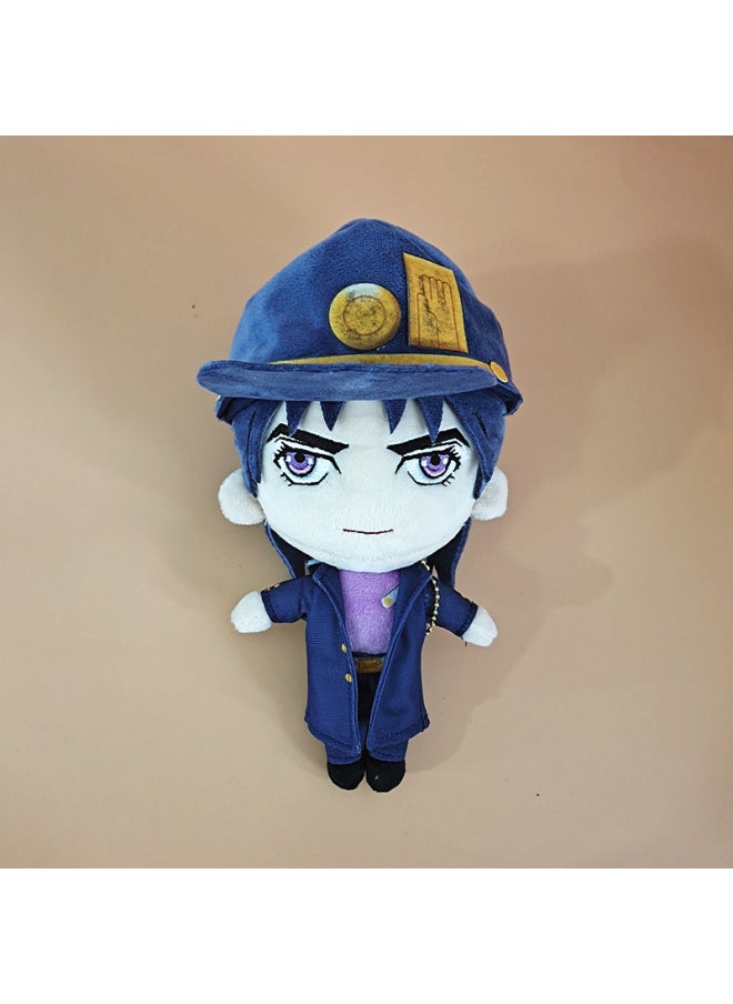 Generic Jojo Wonderful Adventure Bruno Gioruno Plush Doll Oriental War Helps Kongshitaro Doll Pillow For Hair-Color:Empty Bar Seitaro Doll-Height:20cm  - Image 1