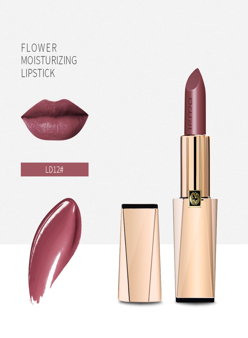 irma Velvet Flower Lipstick - LD12 Mocha Brown - Image 2