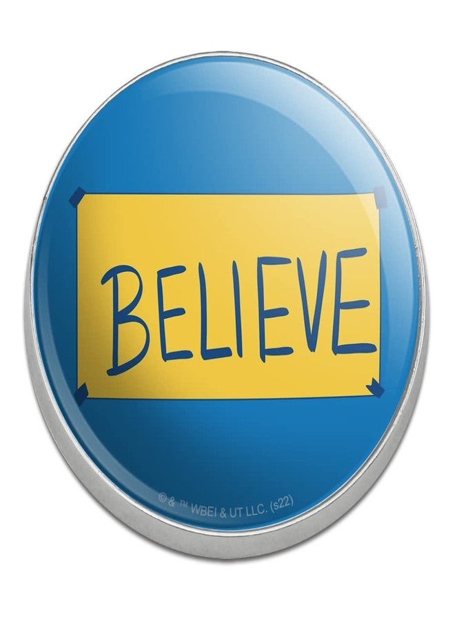 GRAPHICS & MORE Ted Lasso Believe Golfing Premium Metal Golf Ball Marker - Image 1