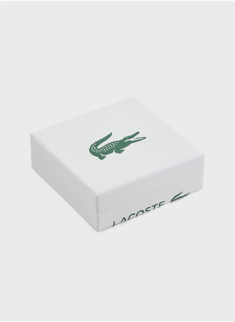 LACOSTE Galaxy Stylish Lock Layered Necklace