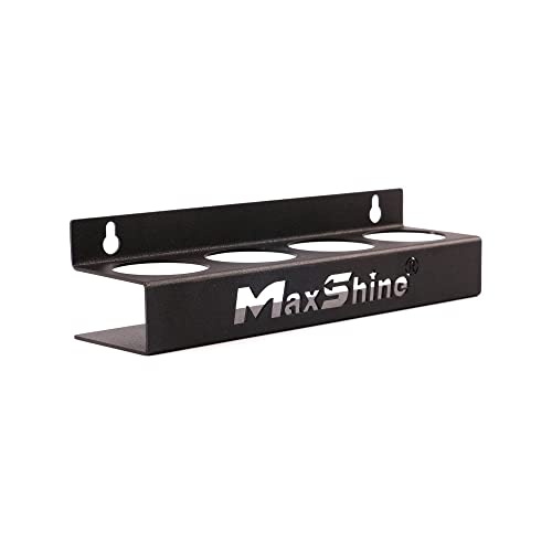 Maxshine Universal Detailing Ceramic Coating Holder - Holds 4 Bottles (50-100ml), Sturdy & Lightweight Organizer, Easy Wall Mounting, Premium Auto Detailing Accessories for Garage & Mobile Use - Image 2