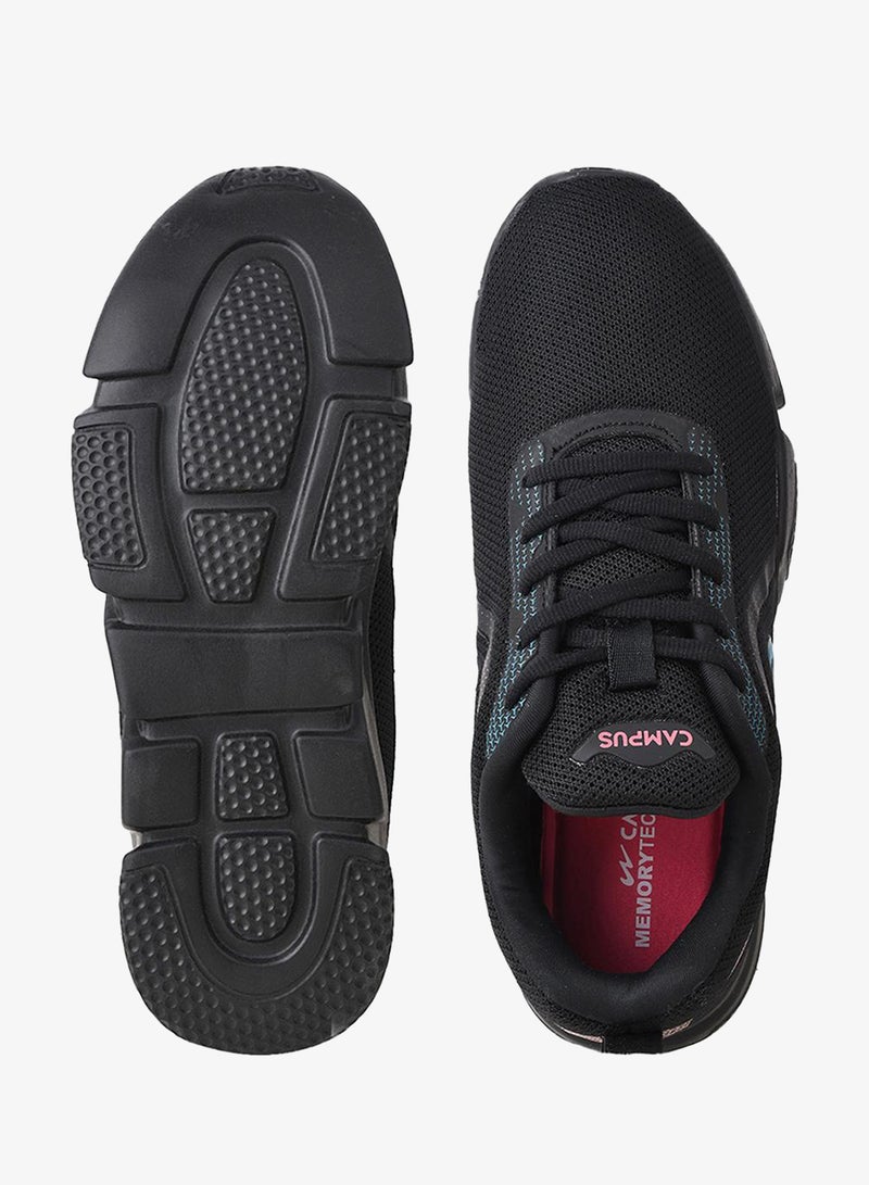 CAMPUS Women’s Black Comfort Low Top Sneakers – Clean Monotone Design that Instantly Stands Out - Image 5