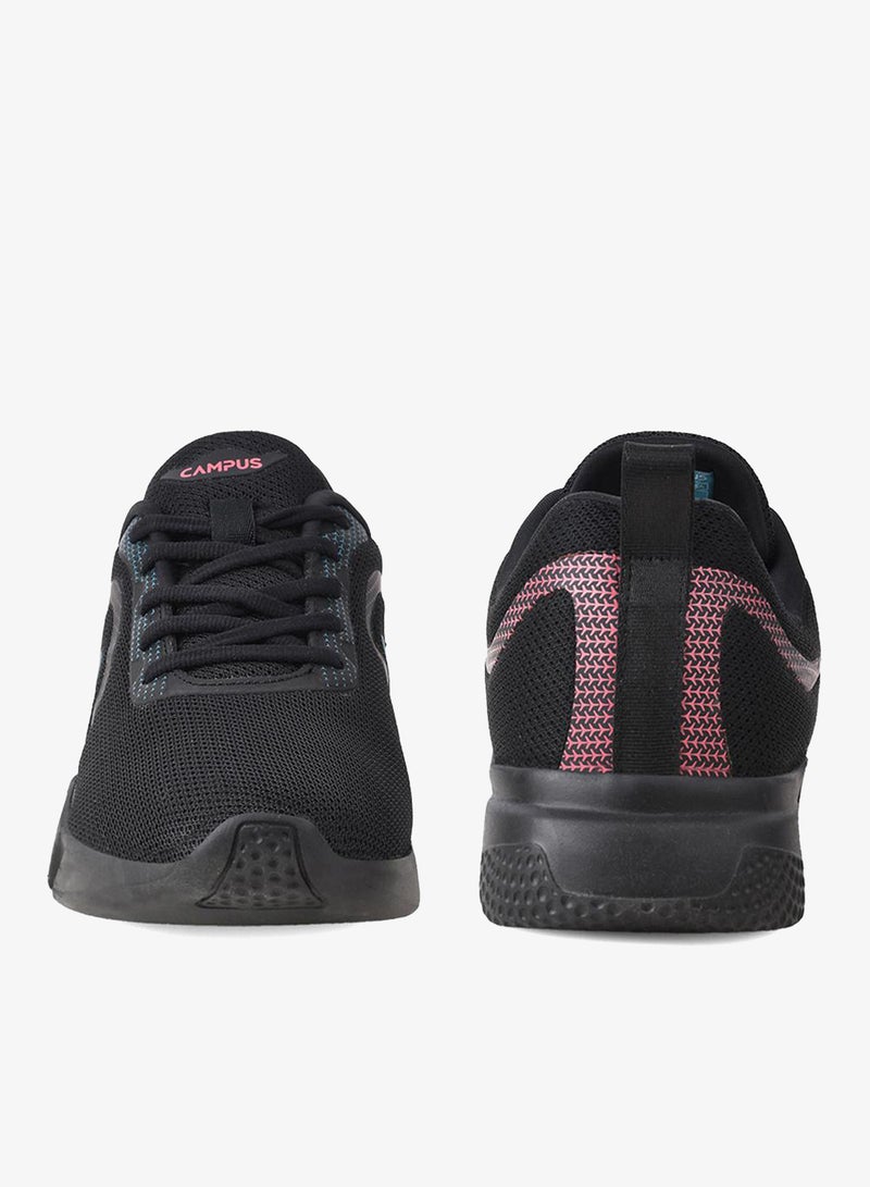 CAMPUS Women’s Black Comfort Low Top Sneakers – Clean Monotone Design that Instantly Stands Out - Image 4