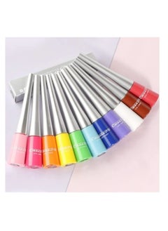 CmaaDu 14 Color Matte Liquid Eyeliner Set Colorful for Women Waterproof Long Lasting Rainbow Pencil Quick Dry Eyes Makeup Kit  - Image 5