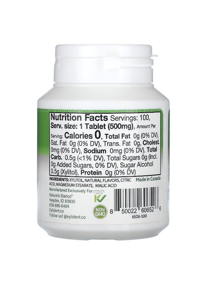 XyliDENT XyliDENT, Dry Mouth Moisturizing Tablets with Xylitol, Watermelon, 100 Tablets  - Image 2