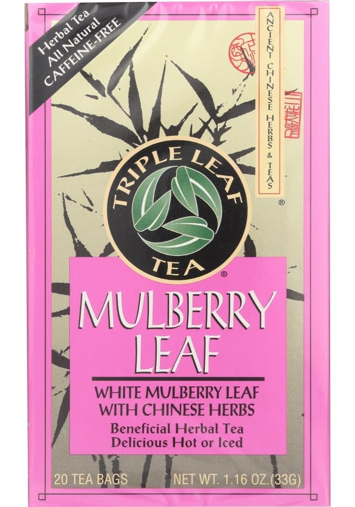 TRIPLE LEAF TEA MULBERRY LEAF, 20 BG, 6 pack - Image 1