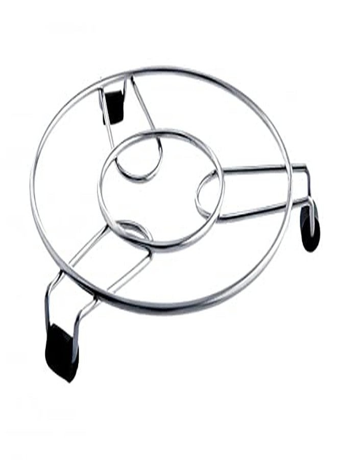 KRIPTON's Stainless Steel Round Table Ring Set (16 cm) - Image 1