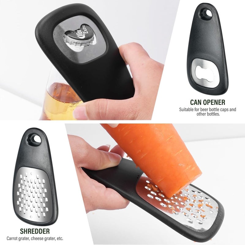 KEYOZA Kitchen Gadgets 6 Piece Set Space Saving Kitchen Utensils Cooking Tools for Small Kitchen Stainless Steel Accessories for RV Inside Camper Kitchen Gadgets Gifts Essentials Dishwasher Safe - Image 3