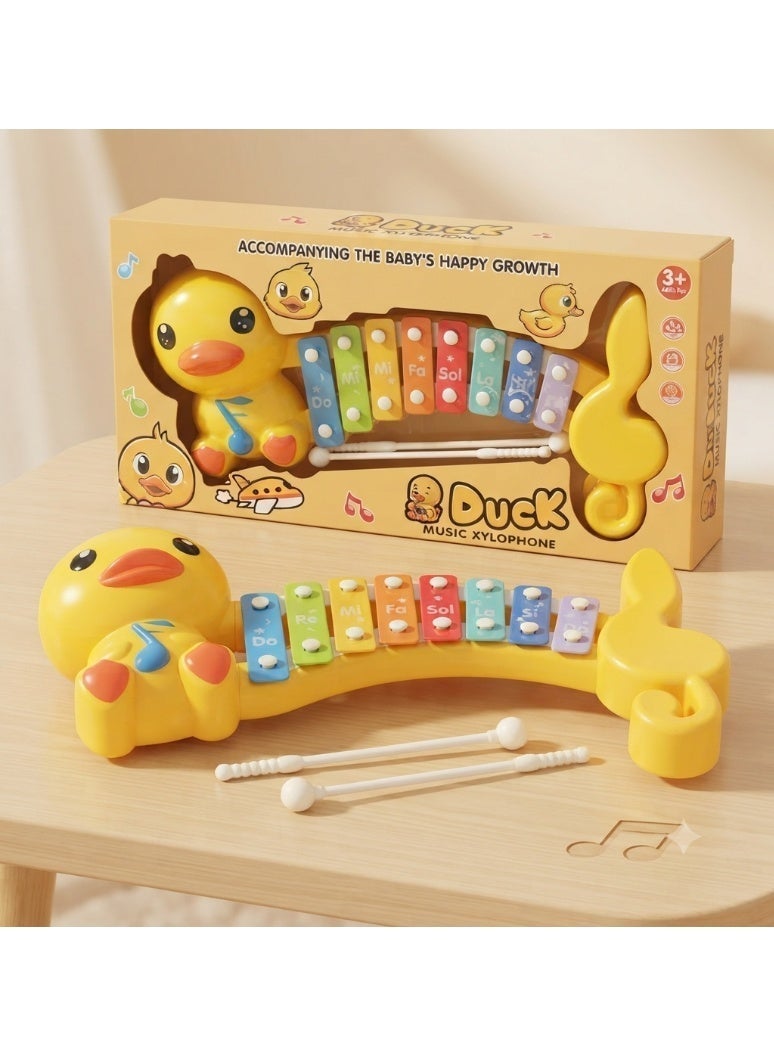 Duck Musical Xylophone for Kids – Educational Toy with 2 Mallets – Music Learning Toy – Ages 3+ - Image 1
