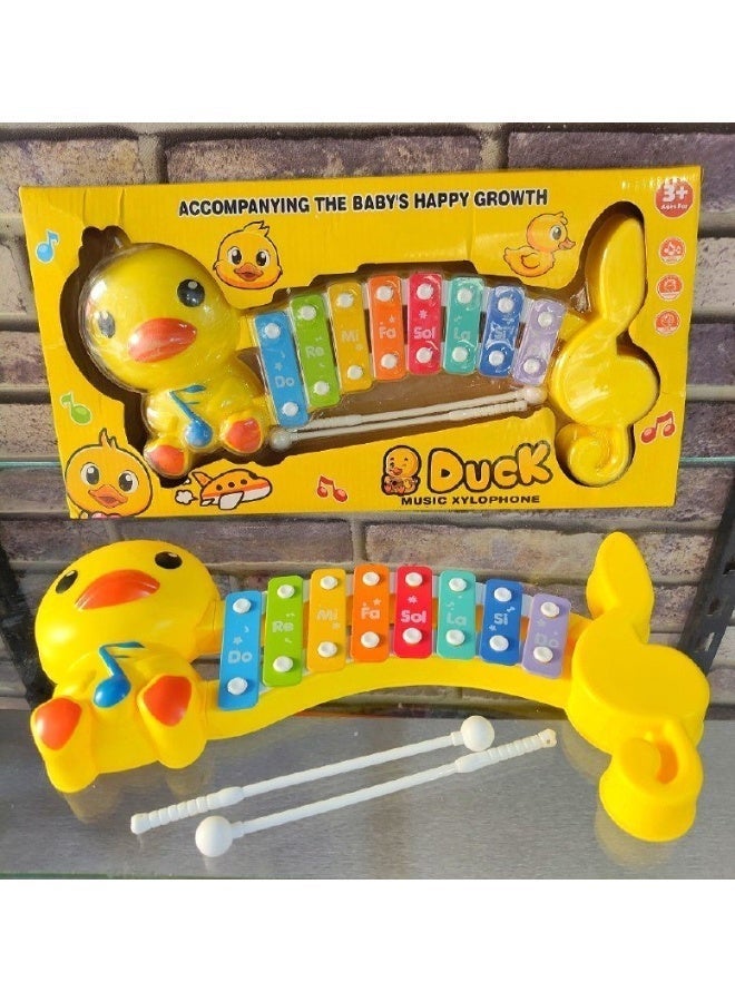Duck Musical Xylophone for Kids – Educational Toy with 2 Mallets – Music Learning Toy – Ages 3+ - Image 2
