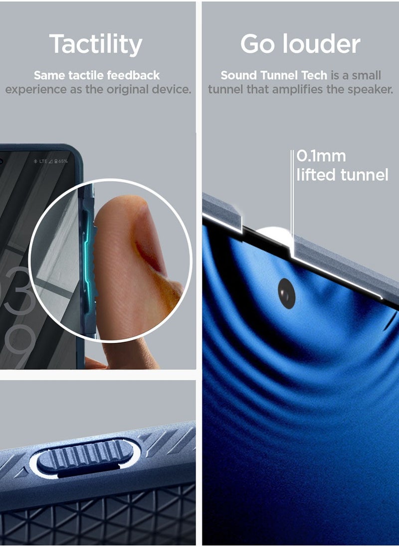 غطاء حماية Liquid Air لهاتف Google Pixel 8 Pro - أزرق داكن