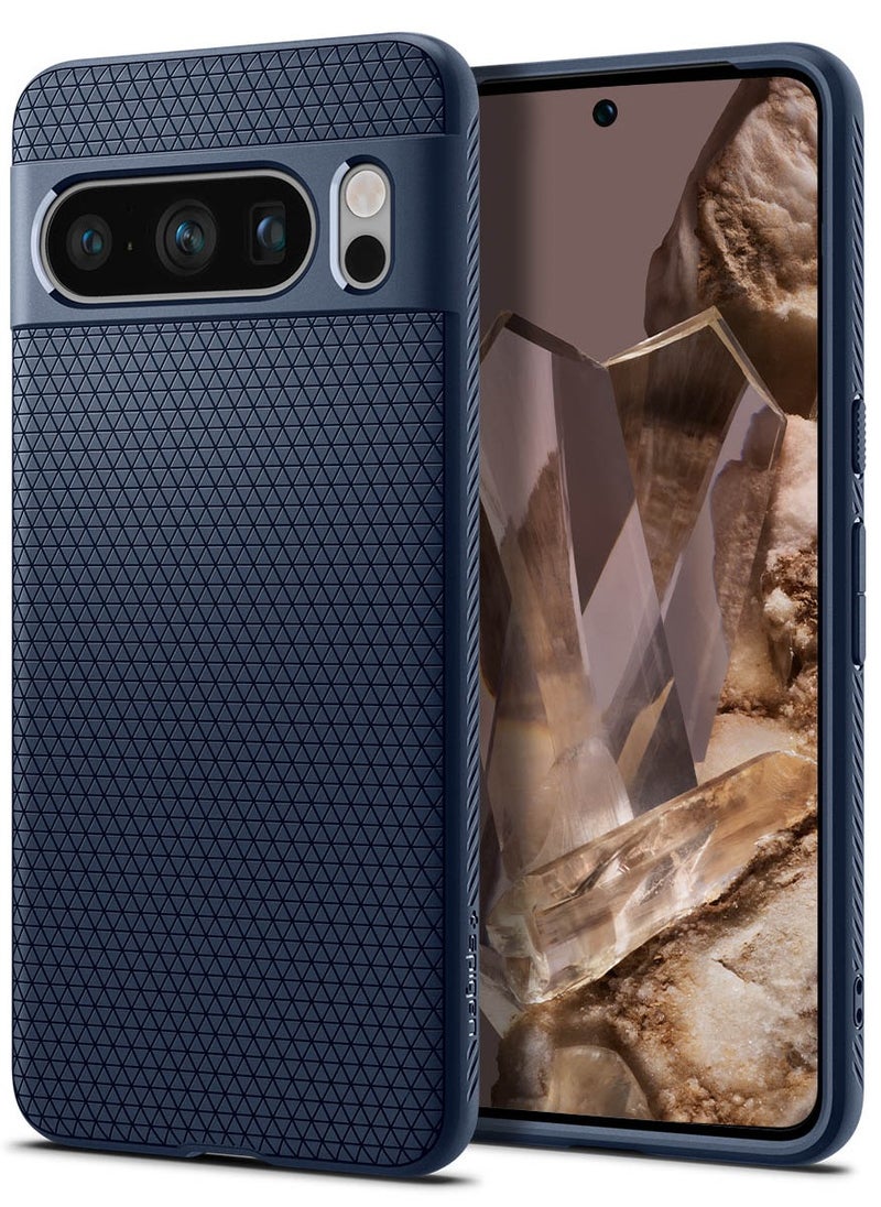 Spigen غطاء حماية Liquid Air لهاتف Google Pixel 8 Pro - أزرق داكن  - Image 1