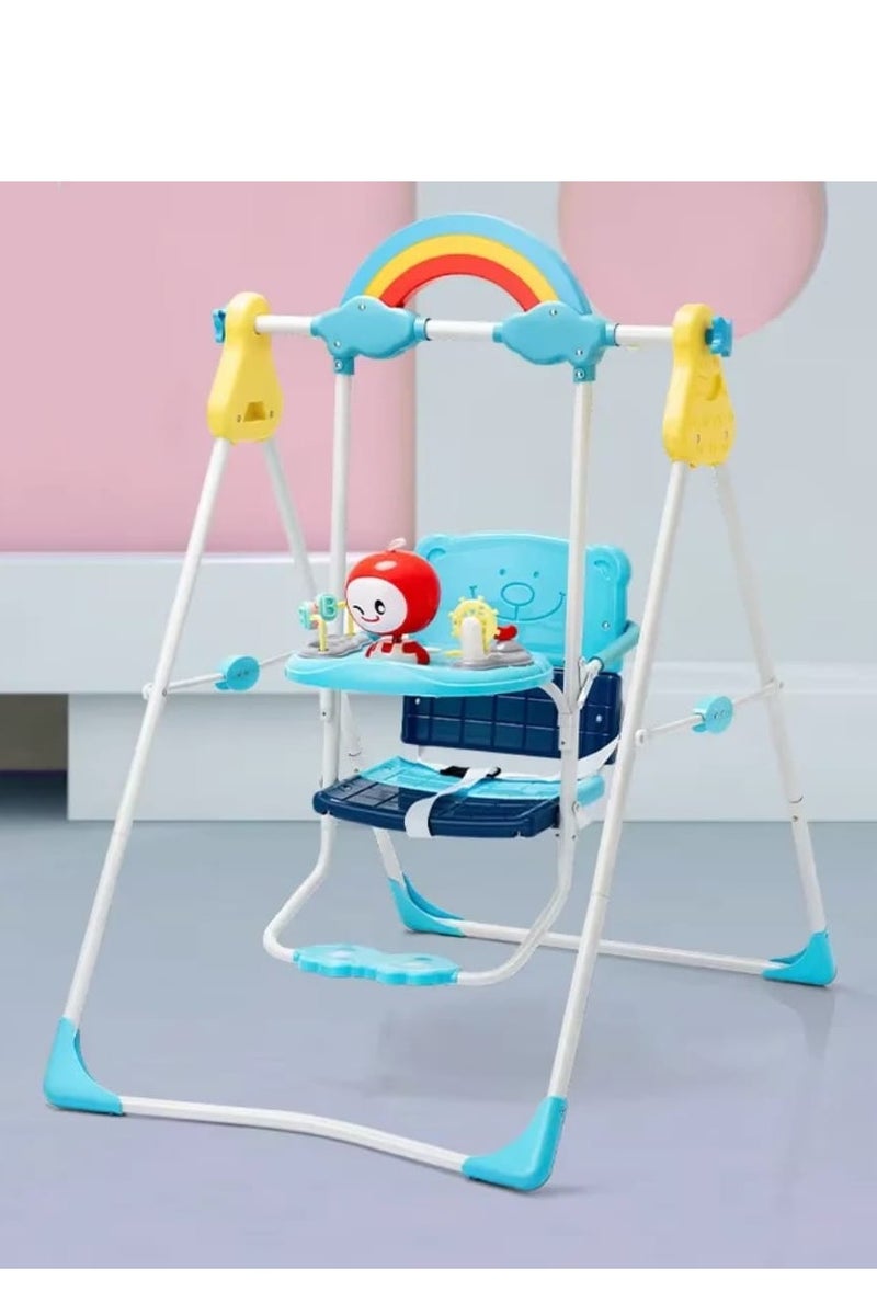 مرجيحة أطفال متعددة الوظائف مع ألعاب أمامية – تصميم آمن ومريح - Image 2