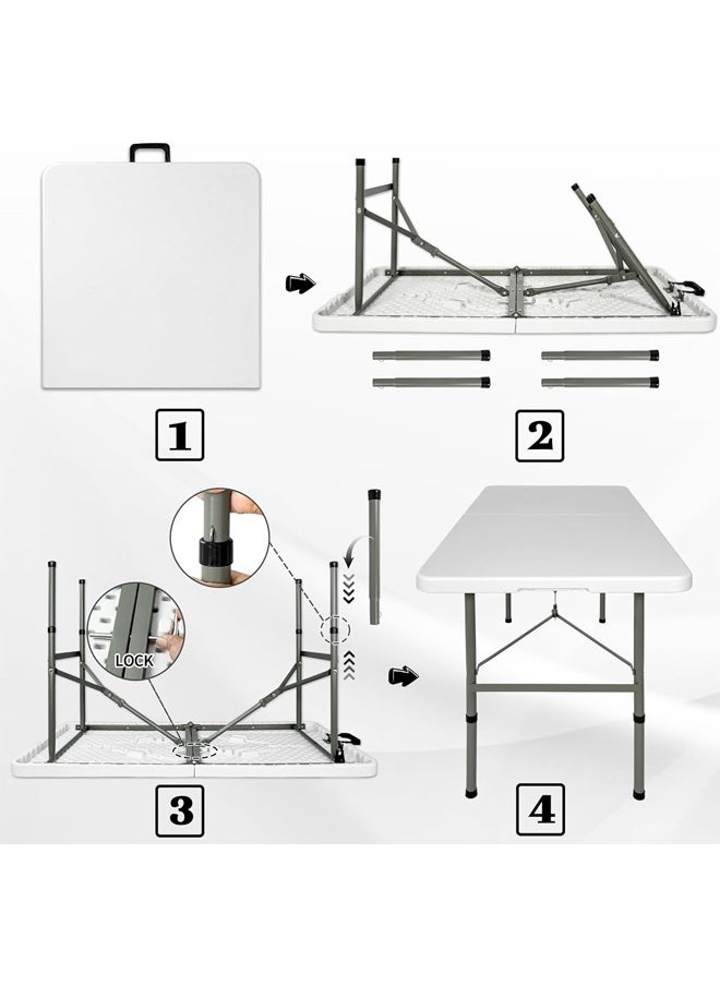 Generic - Folding picnic table 120x73x60cm - Image 1