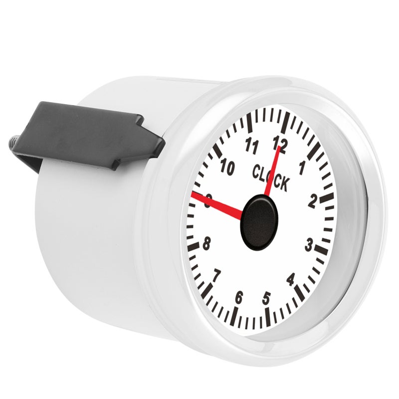 2 Inch Engine Hour Meter - 316L Stainless Steel Ring Anti-Fog Curved Glass Ip67 Waterproof Universal Clock Gauge for Marine Boat Motorcycle Rv Automotive Vehicles - Image 4